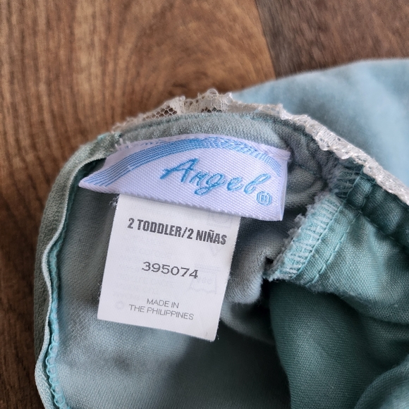 80s Vintage Dress Baby 2T. A little Angel brand. Made in Philippines. - Picture 7 of 7